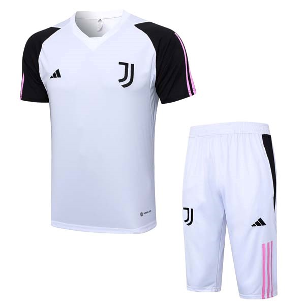Camiseta Entrenamiento Juventus Conjunto Completo 2023-24 Blanco